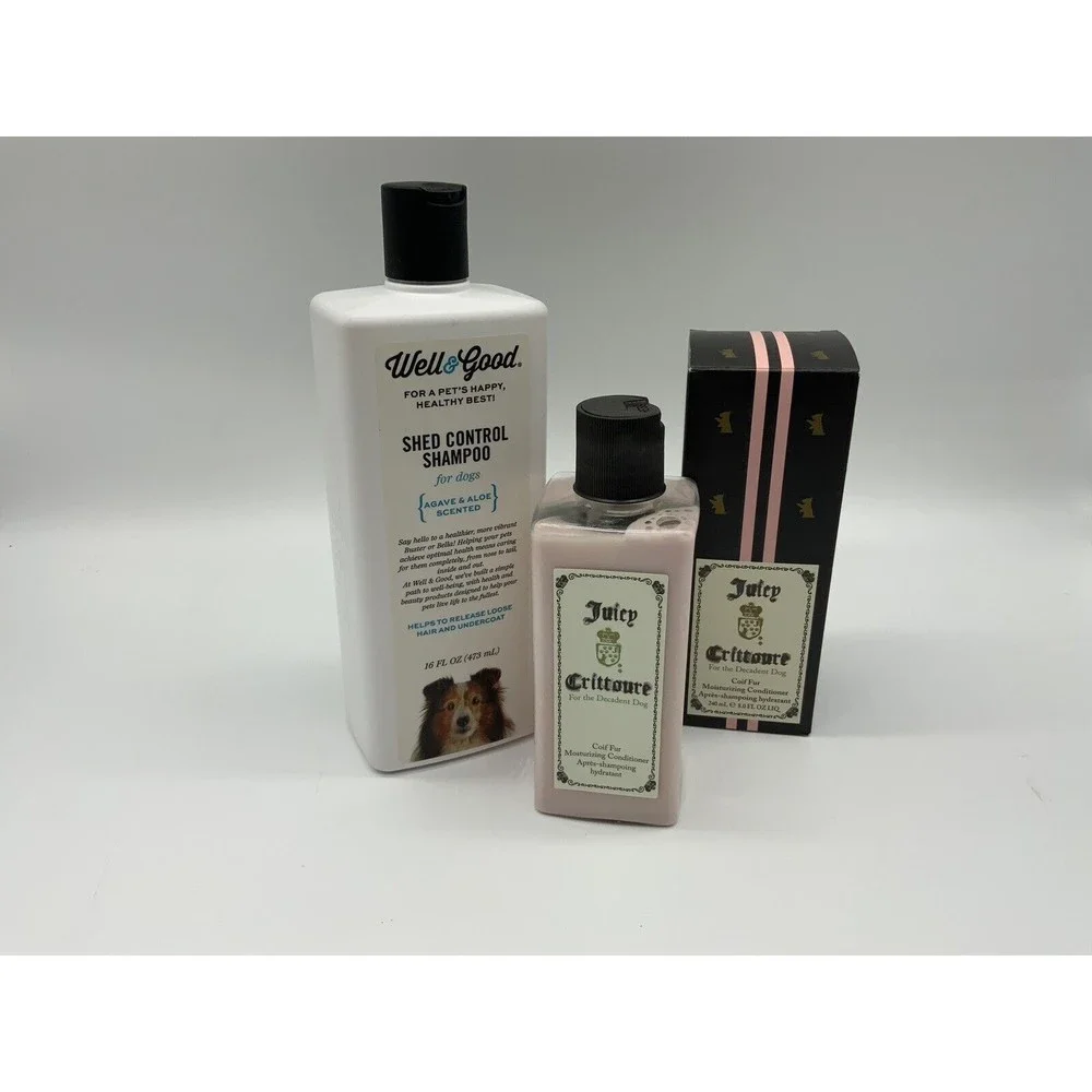 Dog Shampoo And Conditioner Bundle